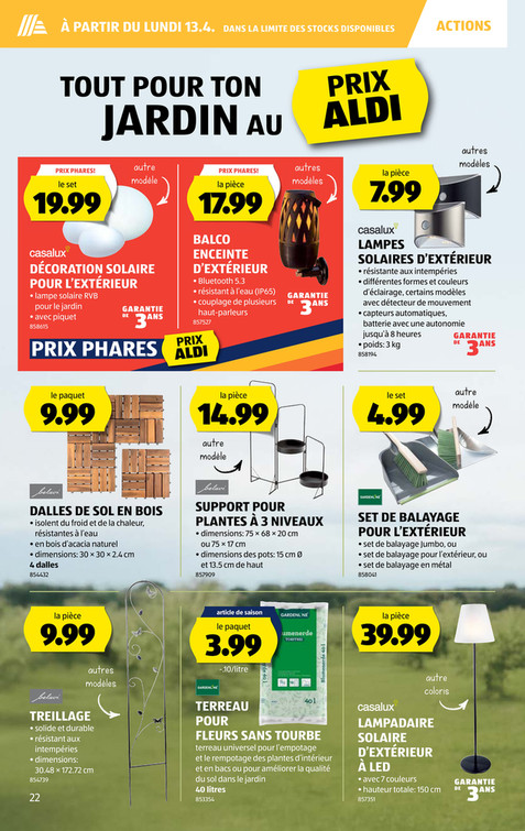 Alle De Jardin Drouler Aldi